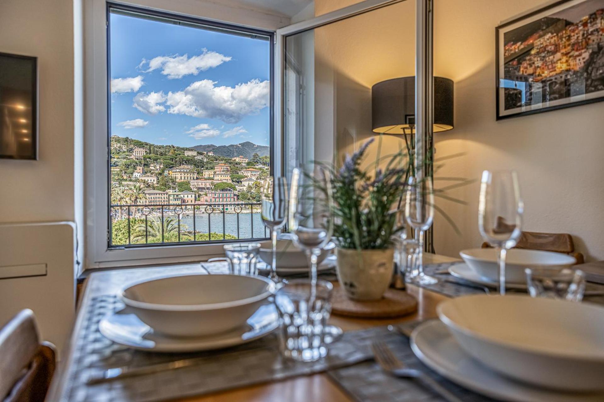 Cozy Apartment - Relax E Vista Mare Da Sogno Santa Margherita Ligure Exterior foto